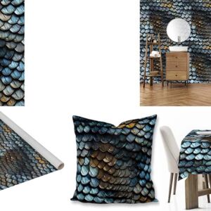 Custom Animal Print fabric, wallpaper and tablecloths