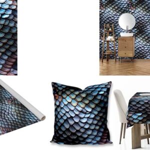 Custom Animal Print fabric, wallpaper and tablecloths