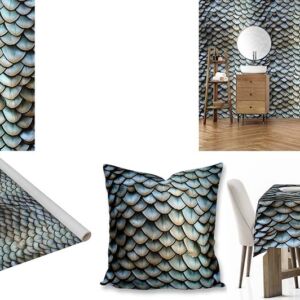 Custom Animal Print fabric, wallpaper and tablecloths