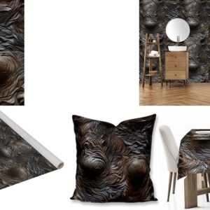 Custom Animal Print fabric, wallpaper and tablecloths