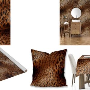 Custom Animal Print fabric, wallpaper and tablecloths